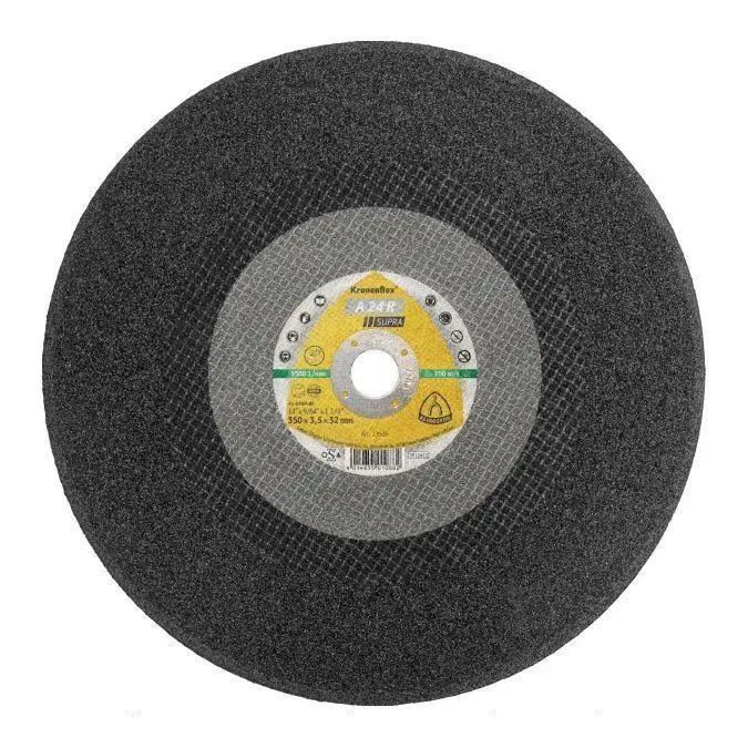 16" Supra Cut-Off Wheel – 10/64" Thickness, A24R For Steel 1