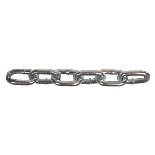 3/8" Grade 30 Zinc-Plated Proof Coil Chain – 1-Foot Cut 1
