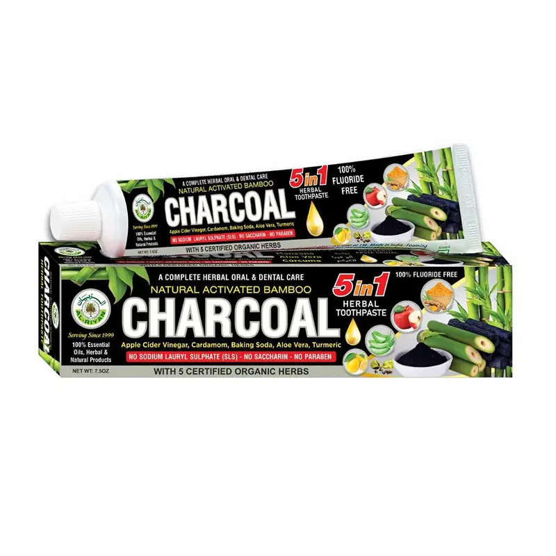 Activated Charcoal Whitening Toothpaste 1