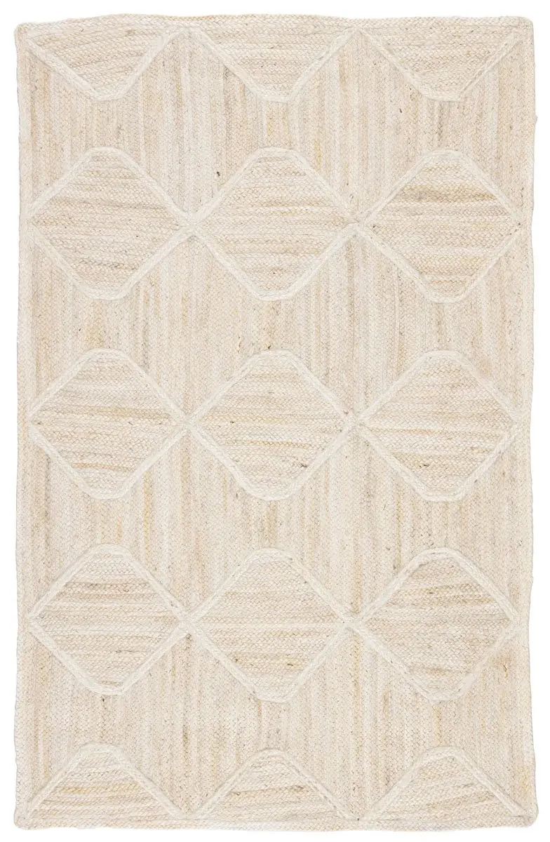 Apollonos Xiv Ivory And Beige Transitional Area Rug – 5' X 8' 1