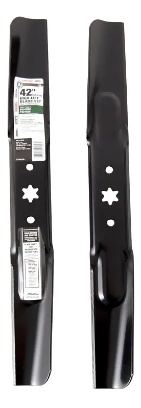 Arnold 490-110-M108 High-Lift Blade Set – 42" Lawn Tractor Blades For Bolens, Huskee, Mtd, Troy-Bilt, Yard Machines, Yard-Man 1