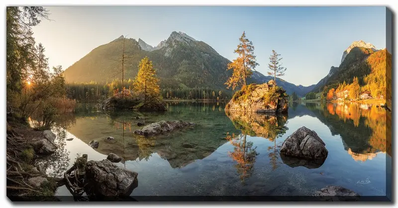 Autumn Awakening Decorative Wall Print – Colorful Seasonal Art, 20 X 40 Inches 1