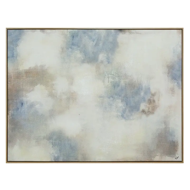 Aven Coastal-Inspired Wall Art – Serene Blue Hue 1
