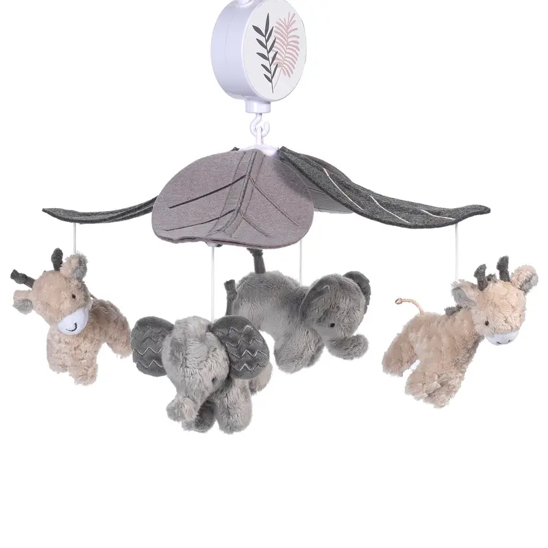 Baby Jungle-Themed Musical Mobile – Soothing Rotating Animal Figures 1