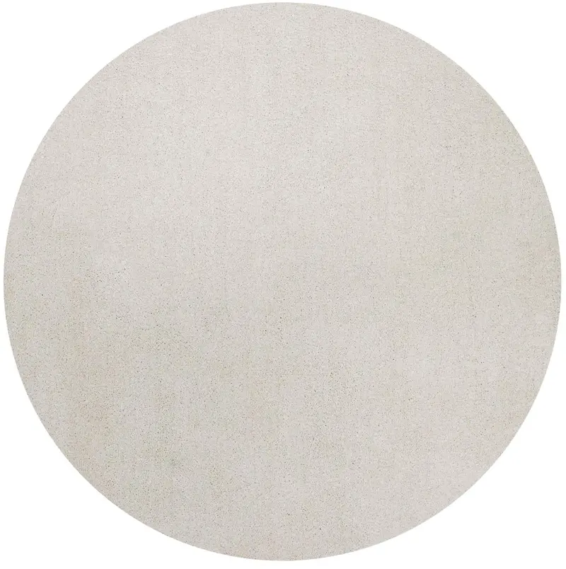 Bahia I Ivory Round Area Rug – 6-Foot Diameter 1