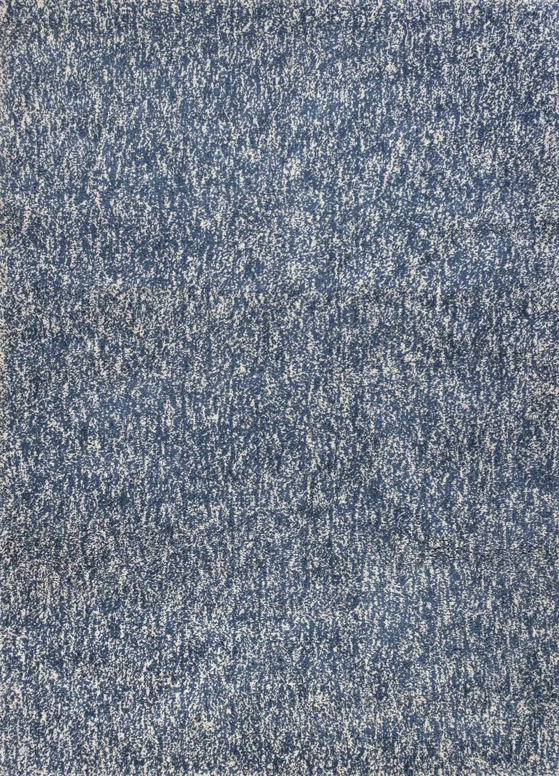 Bahia Xxv Indigo And Ivory Heather 9' X 13' Area Rug 1