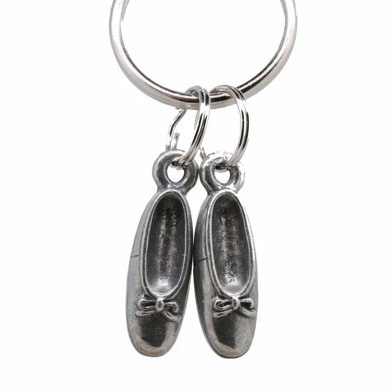 Ballet Slipper–Shaped Keyrings 1