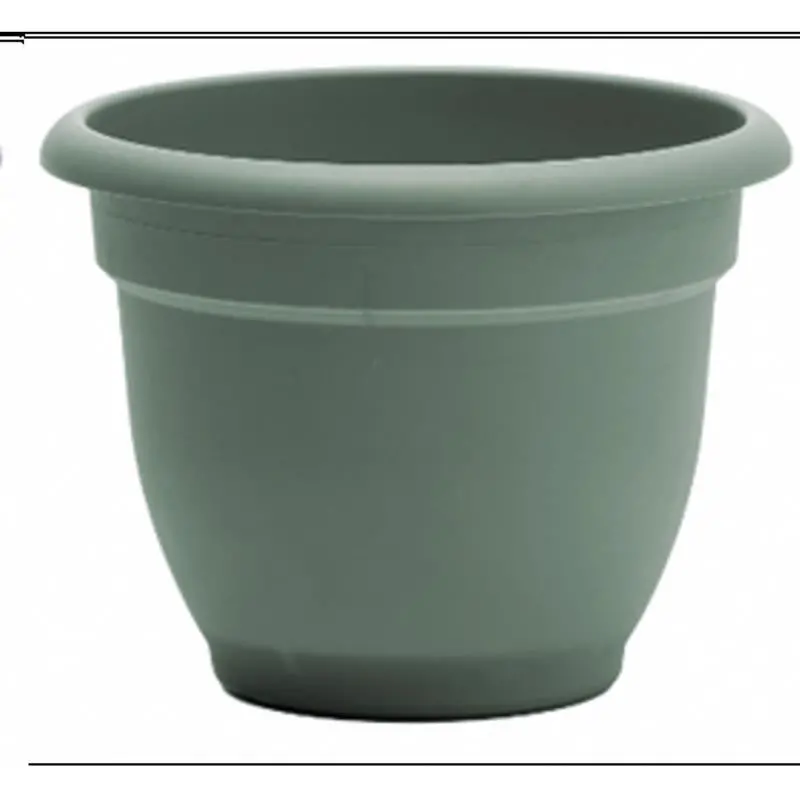 Bloem Ariana Medium Plastic Planter – 8.5" H X 11" W X 10" D, Living Green 1