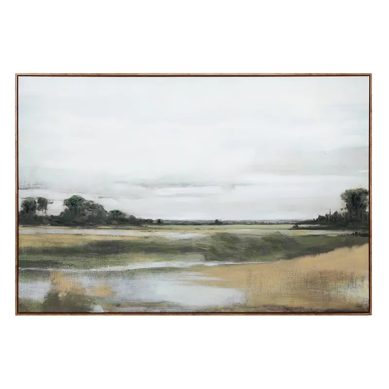 Boone Modern Wall Art – Subtle Beige Palette 1