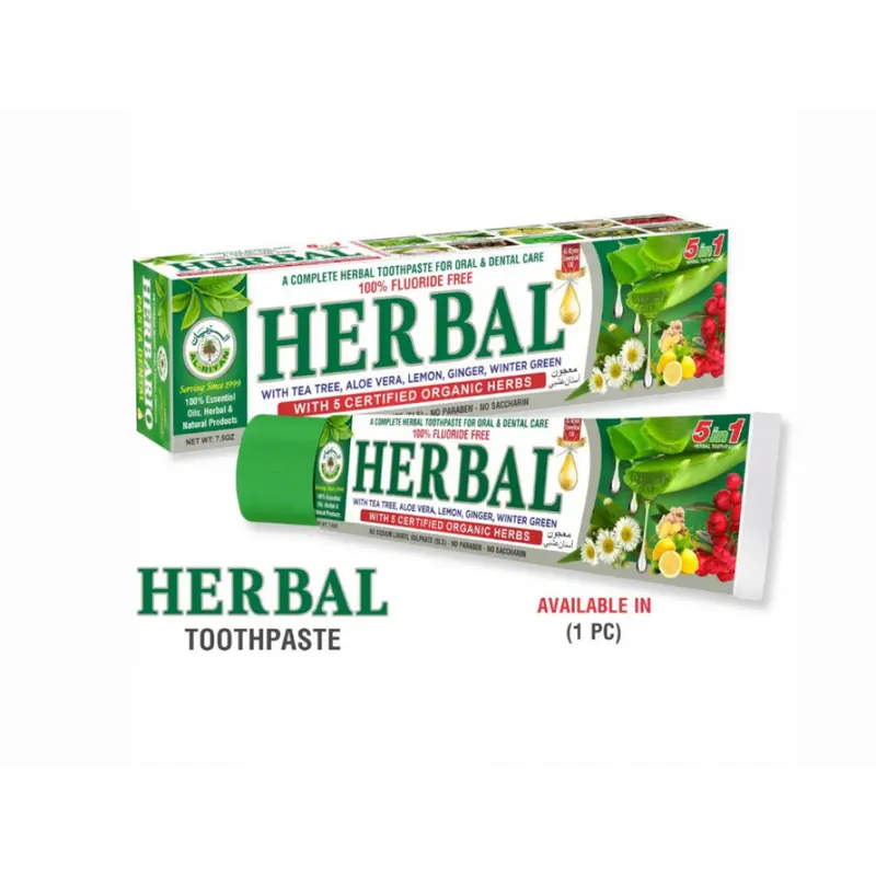 Botanical Herbal Toothpaste – Gentle Daily Care Formula 1