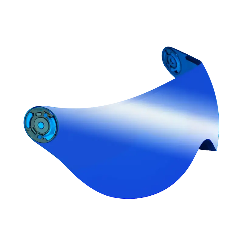 Carver Replacement Visor Shield – Blue Mirror Coating 1