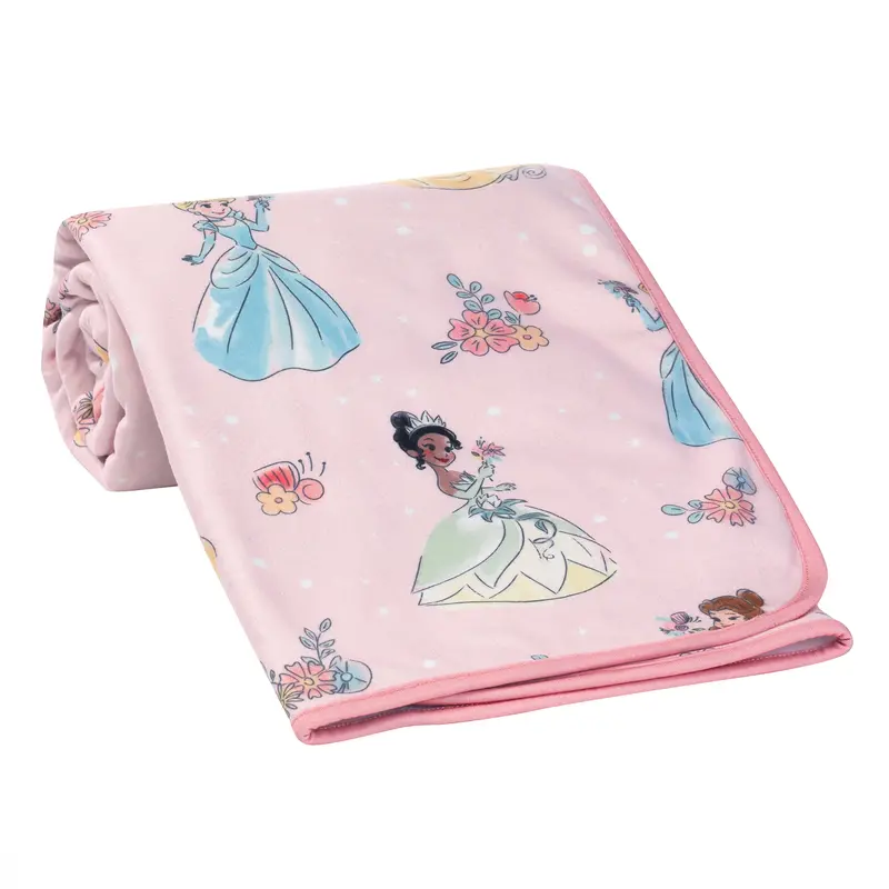 Disney Princess Fleece Blanket For Kids – Lightweight & Cozy 1