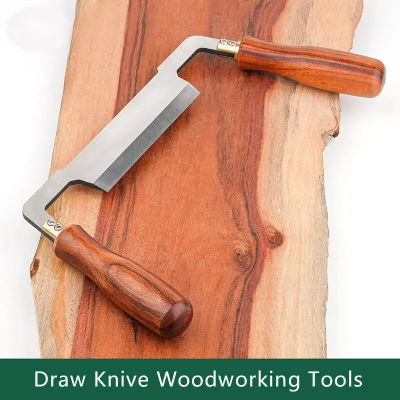 Drawknife For Green Woodwork – 4.3-Inch Curved Blade Shaving Tool 1
