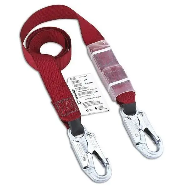Dsi/Pip 4-Foot Single-Leg Lanyard Featuring Dyna-Pak E6 Energy Absorber – Certified Fall Protection Gear 1