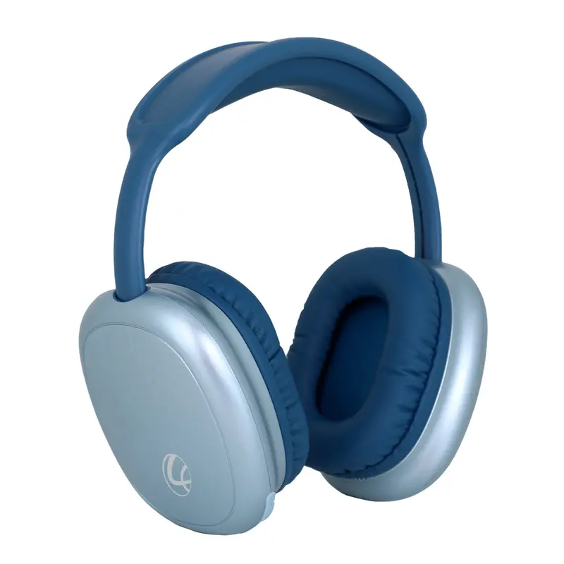 Eers Bluetooth Headphones – 30-Hour Playtime, Metallic Blue 1