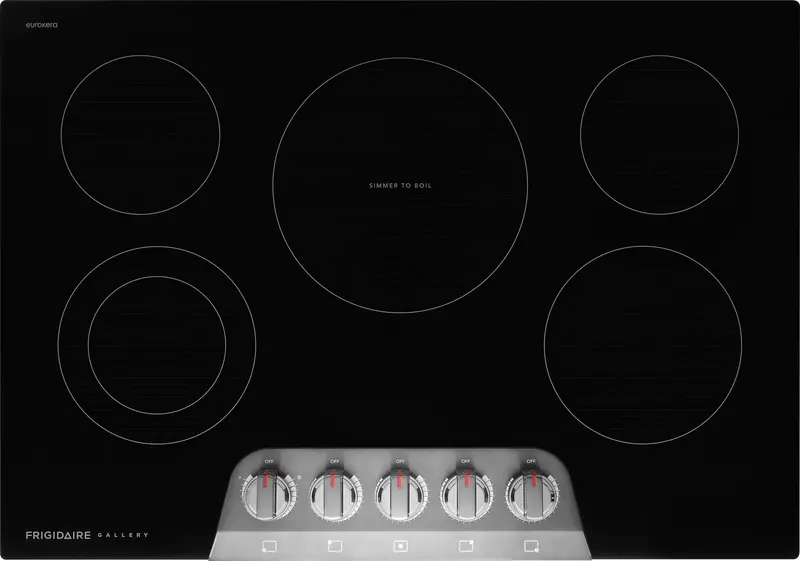 Frigidaire Gallery 30" Black Stainless Steel Electric Cooktop (Gcce3070Bd) 1