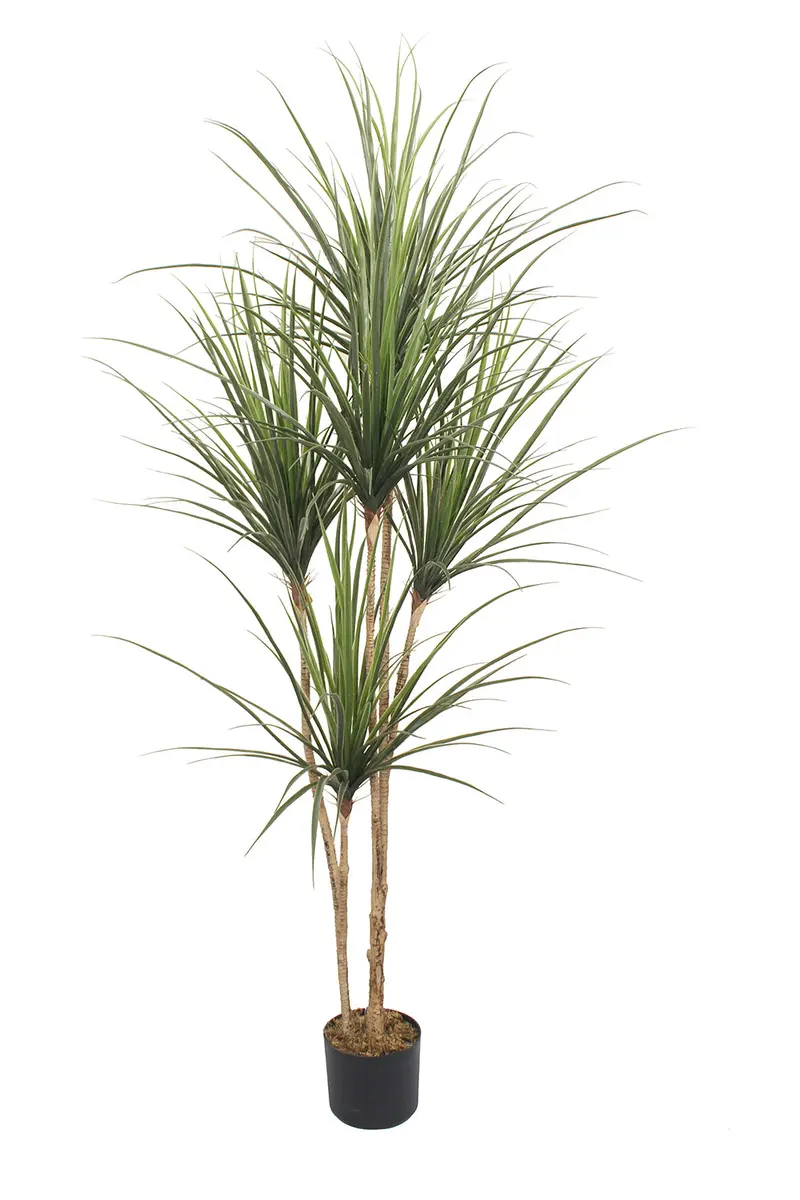 Garden Party 6.73-Foot Lifelike Yucca Plant – Indoor Artificial Tree With Textured Leaves 1