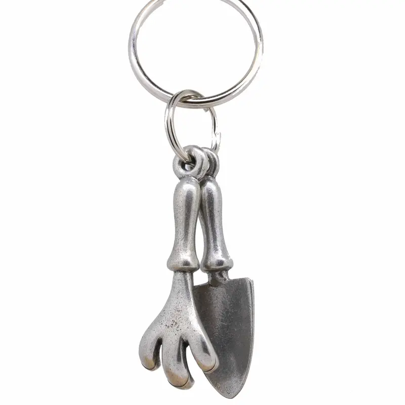 Gardener'S Trowel And Claw Keychains 1