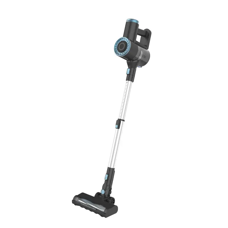 Grey And Blue Cordless 2-In-1 Handheld And Stick Vacuum Cleaner 1