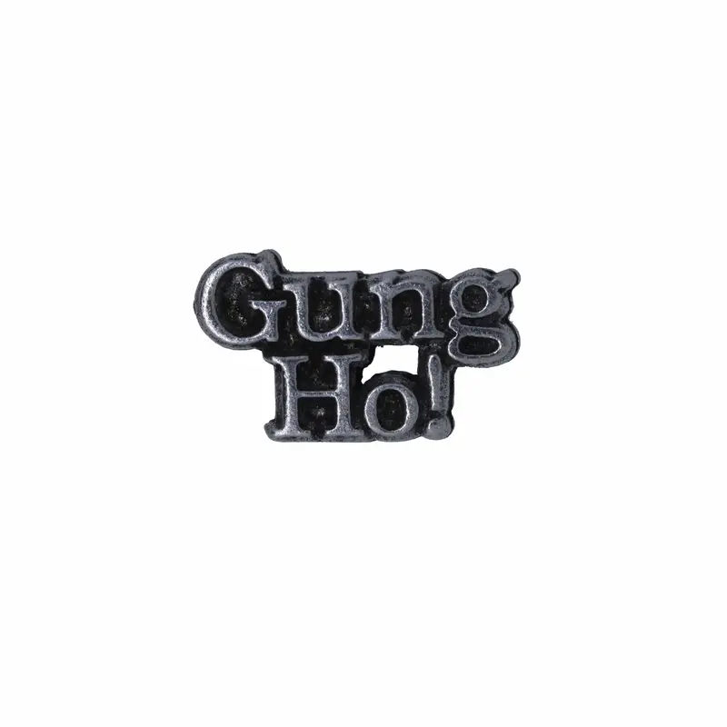 'Gung Ho!' Motivational Military-Style Pin 1