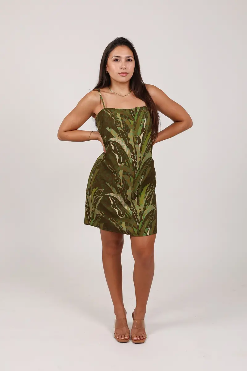 Heliconia Tribal Forest Tita Dress 1