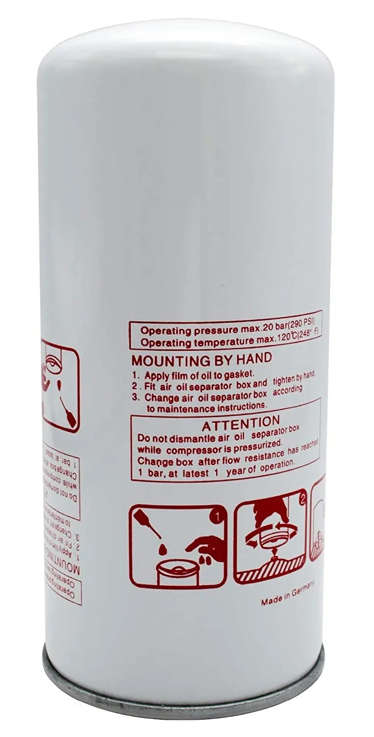 Ingersoll Rand Air/Oil Separator Replacement (Part 54749247) 1