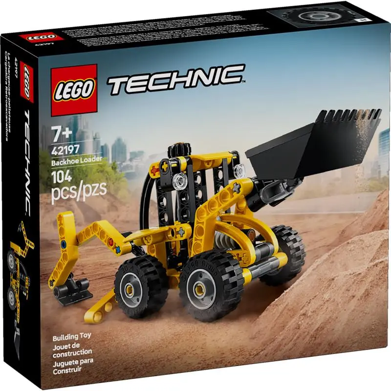 Lego Technic Backhoe Loader Construction Toy Model 1