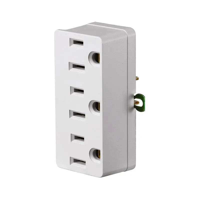 Leviton Polarized 3-Outlet Power Adapter – Space-Saving Extension Solution 1