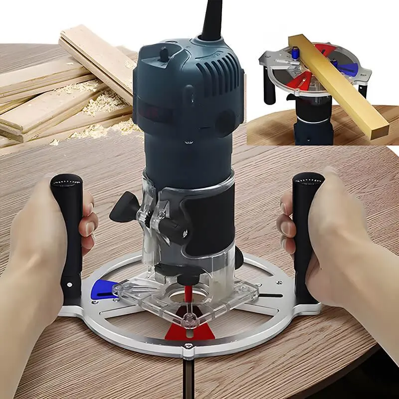 Levoite Ergonomic Universal Router Sub-Base With Dual Handles 1