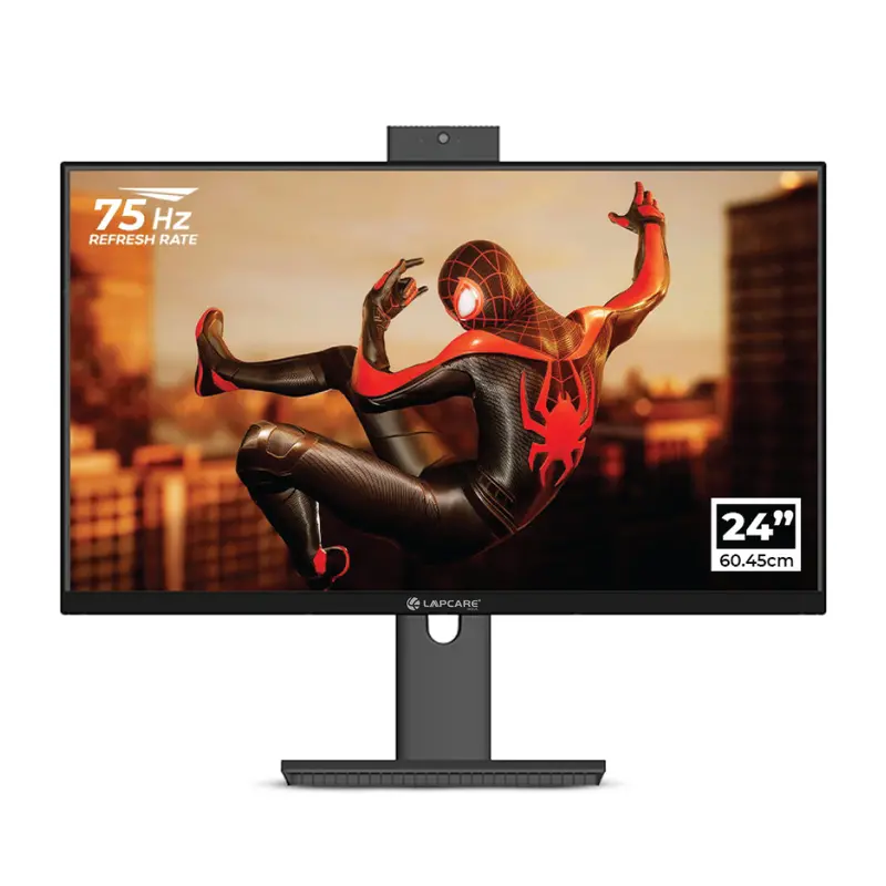 Lm24Gmw 24-Inch Full Hd Led Monitor Featuring Integrated 2Mp Camera 1