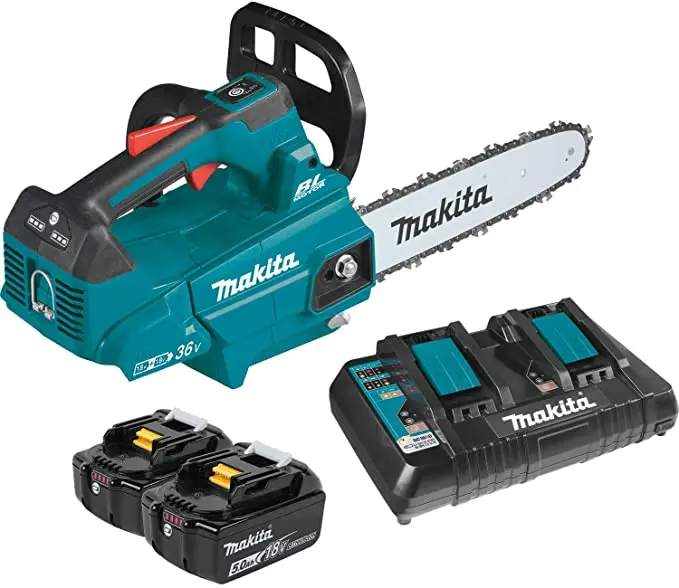 Makita Xcu08Pt 36V Brushless 14" Top-Handle Chainsaw Kit With 5.0Ah Battery 1