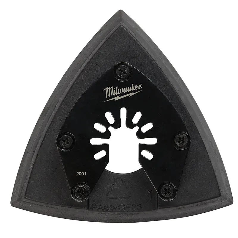 Milwaukee Open-Lok 3-1/2" Triangle Sanding Pad — Ergonomic Design (49-25-2001) 1