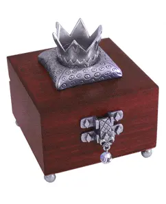 Regal Royalty-Style Wooden Collectible Box 1