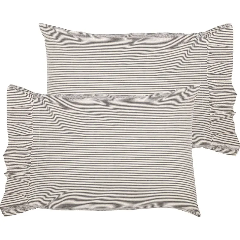 Riverton Blue-And-White Standard Pillowcases – Set Of 2, Cotton Blend 1