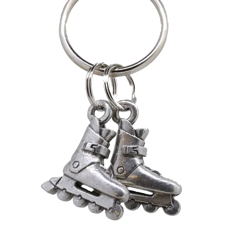 Rollerblade-Themed Keychain Accessories 1