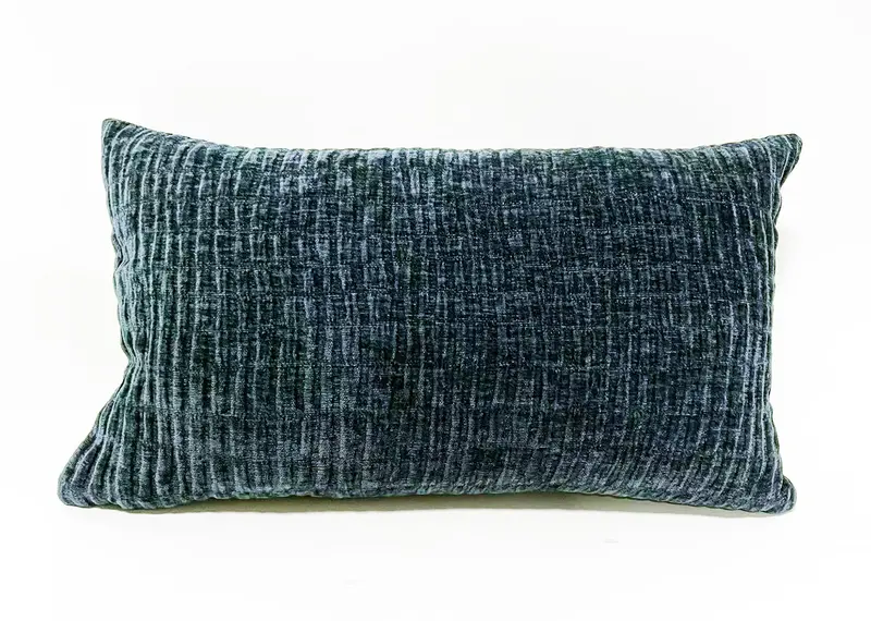 Rustic Charm Blue 12" X 20" Accent Cushion 1