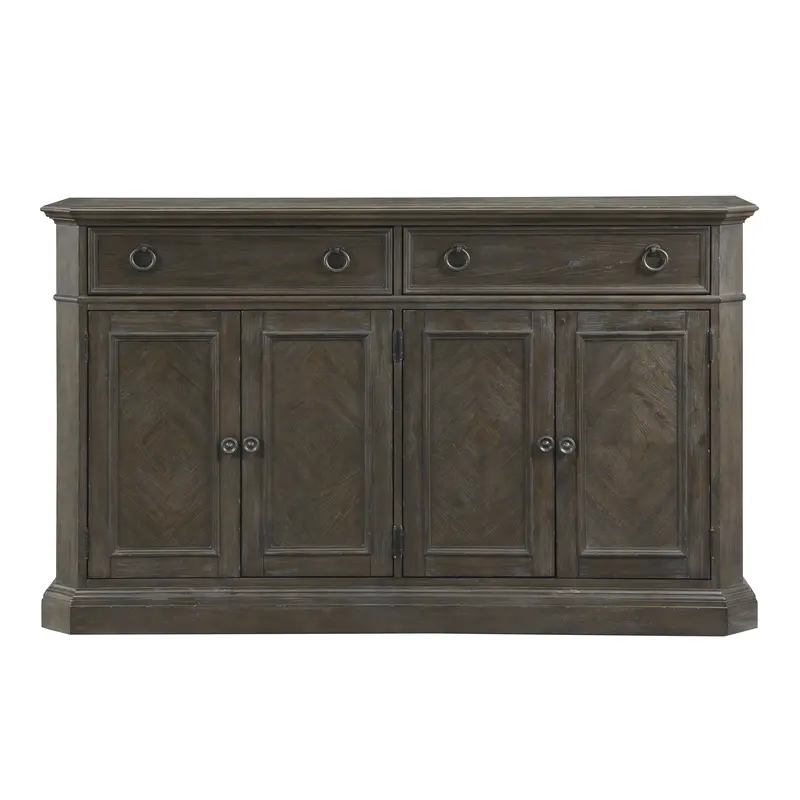 Sarasota Driftwood-Tone Server Cabinet 1