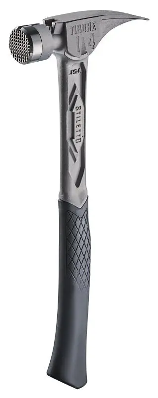 Stiletto Tib14Rmc Titanium Curved Claw Hammer – 14-Ounce Milled Face, 15.25-Inch Overall Length 1