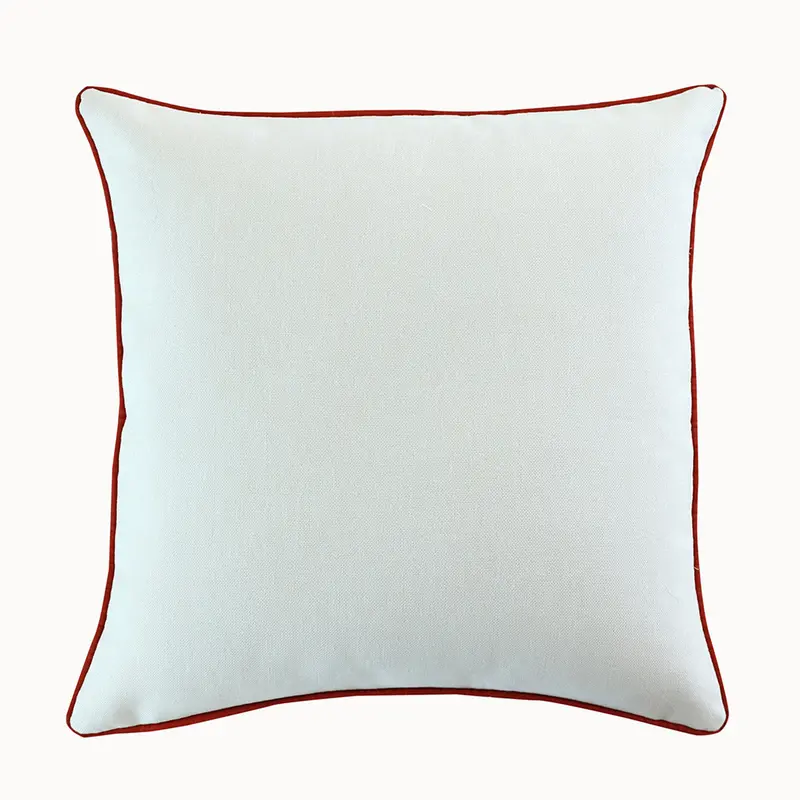 Summer Breeze Red Outdoor Accent Cushion – Vibrant Patio Decor Piece 1