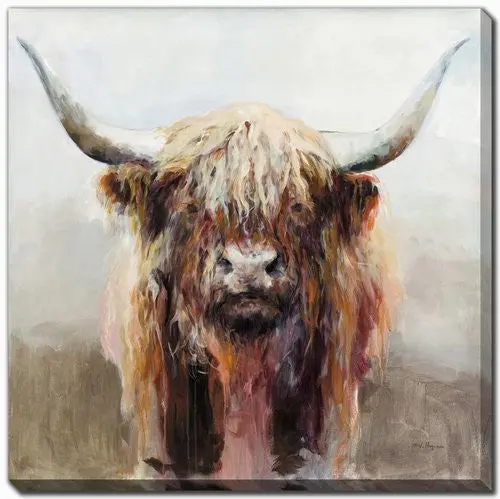 Textured 'Wooly One' Wall Decor – Neutral Brown-And-Beige, 16X16 Inches 1