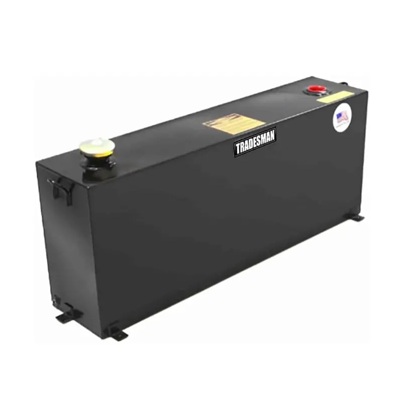 Tradesman 50-Gallon Steel Transfer Tank – Matte Black Finish 1