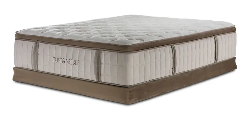 Tuft & Needle Notch Euro Top Medium Queen Mattress + Low-Profile Box Spring Set 1