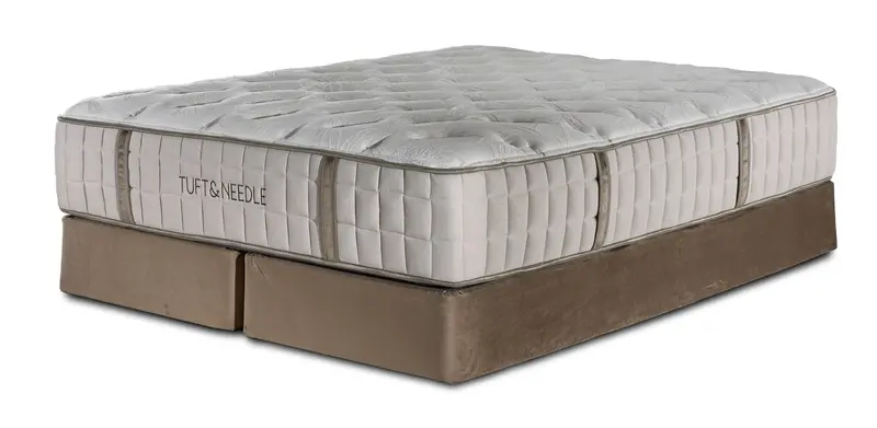 Tuft & Needle Toile Tight Top Firm King Mattress + Split Box Spring Set 1