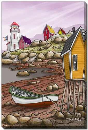 Vibrant Multi-Color Cove Wall Art – 16×20 Inches 1