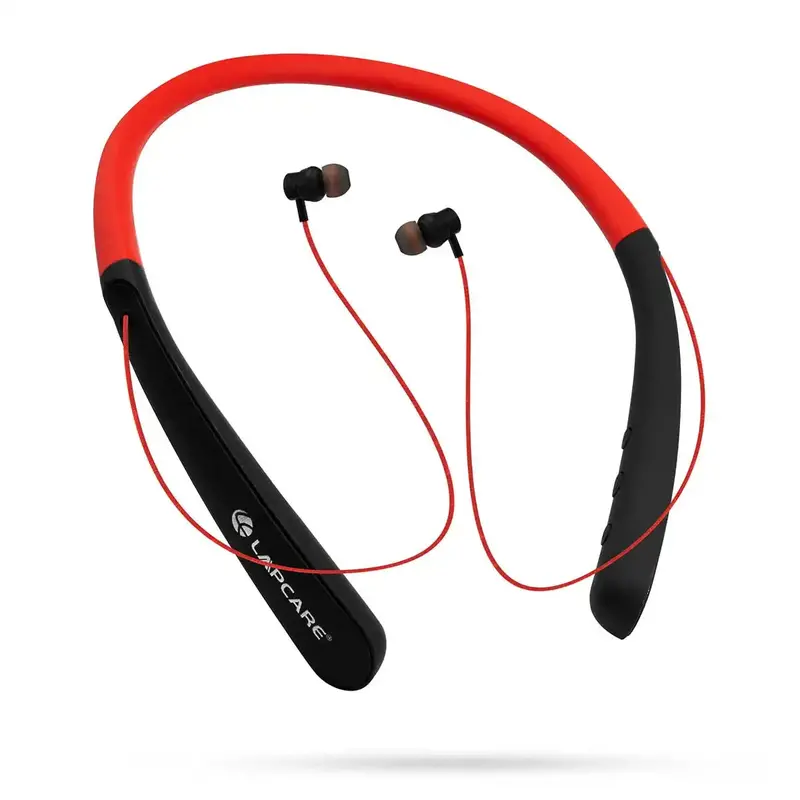 Wooband Lnb-630 Red Premium Wireless Neckband Headphones 1