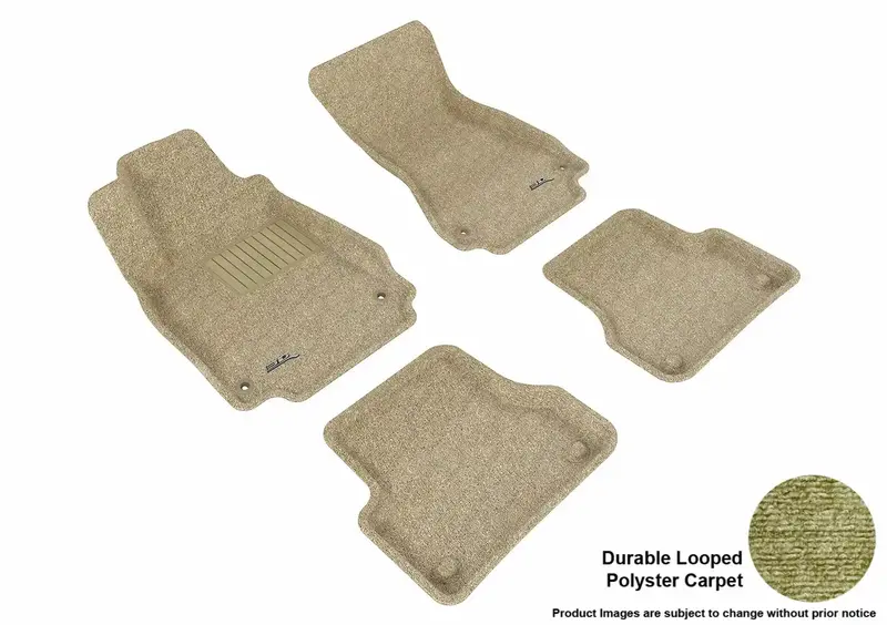 3D Maxpider Classic Tan Floor Mats – 4-Piece Set (Front & Rear) – Limited Stock 1