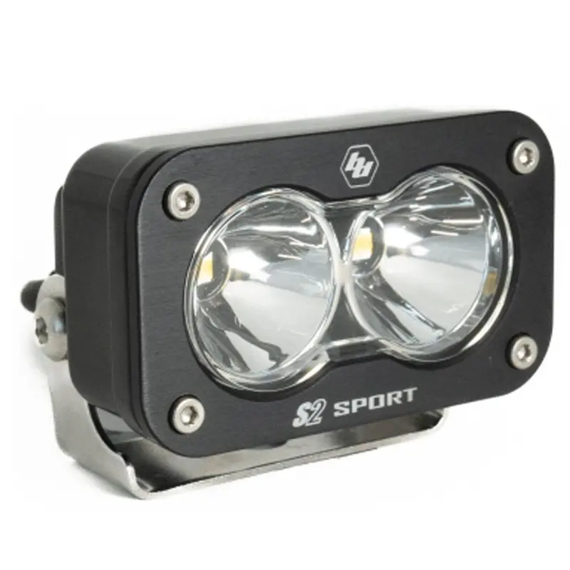Baja Designs S2 Sport Led Light Pod – Black Housing, Spot Beam, Clear Lens (Model 540001) 1